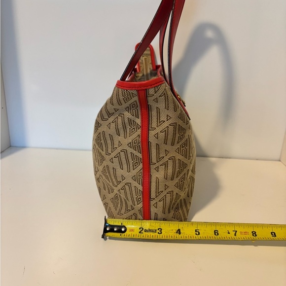 Vintage LAUREN by RL Signature Monogram, Shoulder Bag - Picture 7 of 13